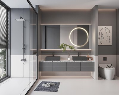 现代卫生间3D模型下载